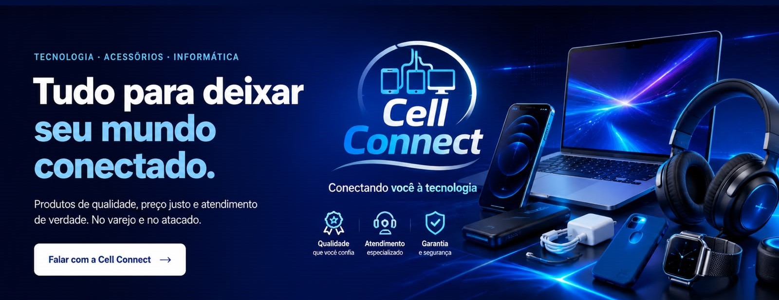 Banner principal Cell Connect
